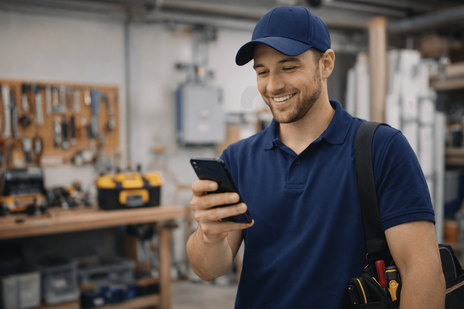 Service providers ordering a ride